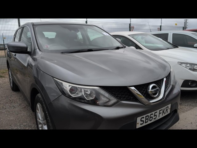 BUY NISSAN QASHQAI ACENTA SMART DIG- 2015 ACENTA DIG-T SMART VISION XTRONIC, Newark Motor Auctions