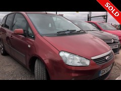 BUY FORD C-MAX ZETEC 2008 ZETEC 125, Newark Motor Auctions