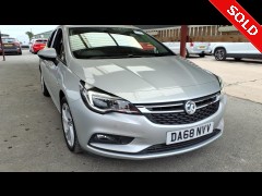 BUY VAUXHALL ASTRA SRI NAV ECOTEC S/S 2018 SRI NAV S/S, Newark Motor Auctions