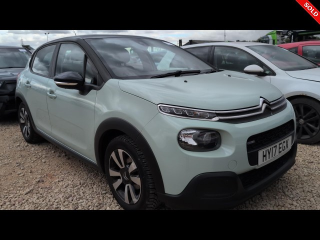 BUY CITROEN C3 FEEL PURETECH 2017 PURETECH FEEL, Newark Motor Auctions