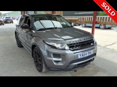 BUY LAND ROVER RANGE ROVER EVOQUE DYNAMI 2014 SD4 DYNAMIC, Newark Motor Auctions