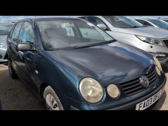 BUY VOLKSWAGEN POLO S 2003 S (55BHP), Newark Motor Auctions