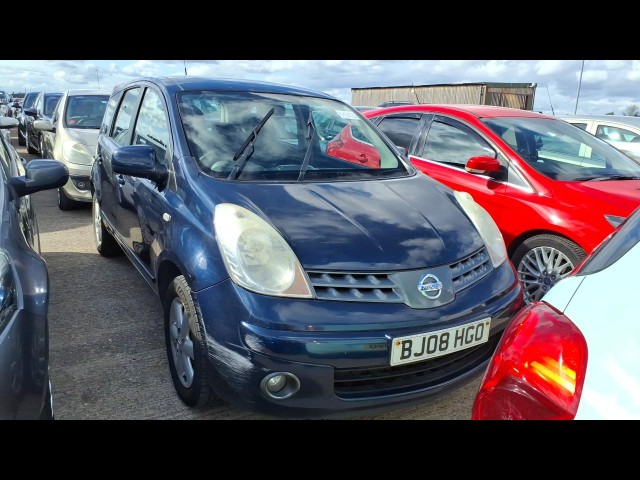 BUY NISSAN NOTE ACENTA 2008 ACENTA, Newark Motor Auctions