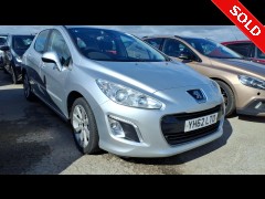 BUY PEUGEOT 308 ACTIVE E-HDI 2012 E-HDI ACTIVE, Newark Motor Auctions