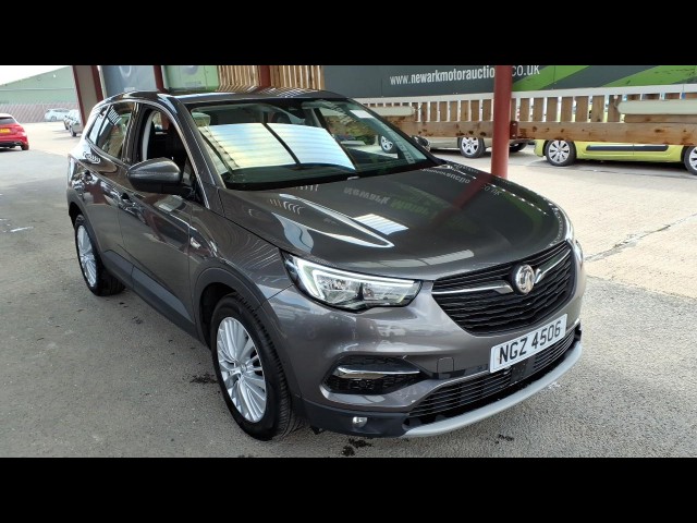 BUY VAUXHALL GRANDLAND X TECH LINE NAV 2019 TECH LINE NAV S/S, Newark Motor Auctions