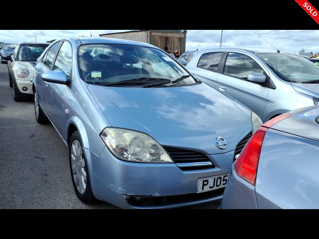 BUY NISSAN PRIMERA SX 2005 SX, Newark Motor Auctions
