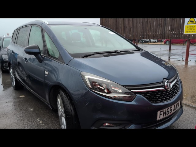 BUY VAUXHALL ZAFIRA TOURER SRI TURBO 2016 SRI, Newark Motor Auctions