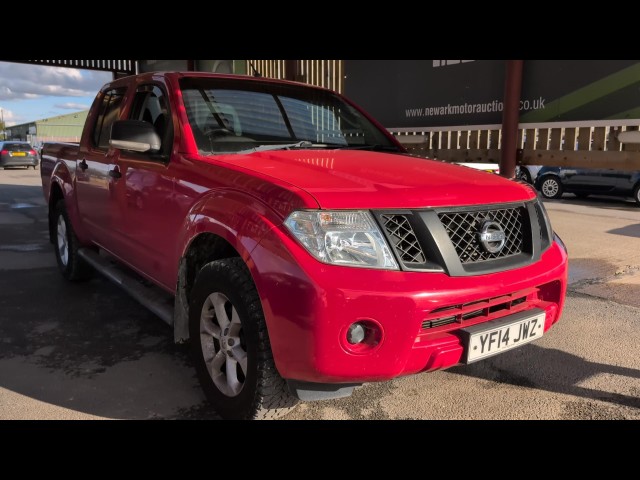 BUY NISSAN NAVARA VISIA DCI 2014 DCI VISIA 4X4 SHR DCB, Newark Motor Auctions