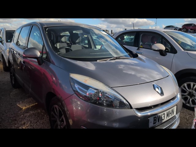 BUY RENAULT GRAND SCENIC DY-QUE T-T D 2013 GRAND DYNAMIQUE TOMTOM DCI EDC, Newark Motor Auctions