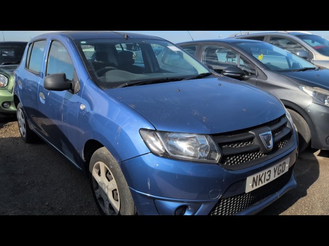 BUY DACIA SANDERO AMBIANCE 2013 AMBIANCE, Newark Motor Auctions