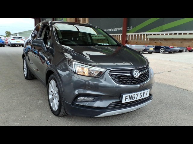 BUY VAUXHALL MOKKA X ELITE NAV TURBO A 2017 ELITE NAV, Newark Motor Auctions
