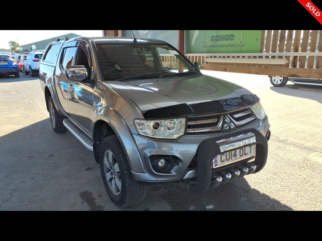 BUY MITSUBISHI L200 WARRIOR LB DCB DI-D 2014 DI-D 4X4 WARRIOR LB DCB, Newark Motor Auctions