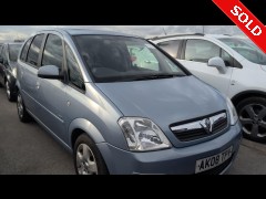 BUY VAUXHALL MERIVA DESIGN 2008 DESIGN 16V, Newark Motor Auctions