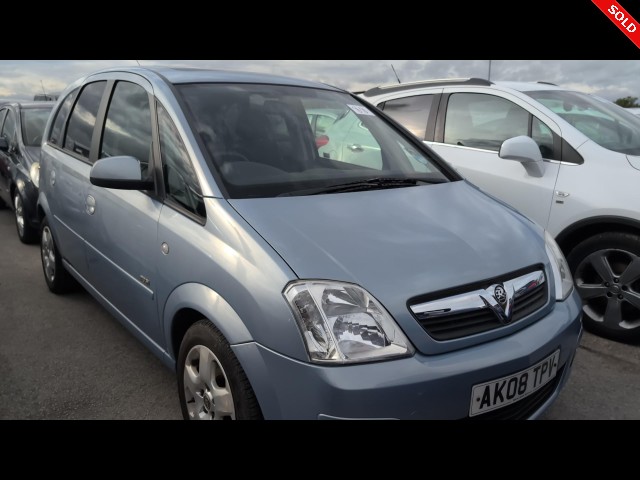 VAUXHALL MERIVA DESIGN 2008, Newark Motor Auctions, DESIGN 16V, OTHER, NEWARK CODDINGTON BUY VAUXHALL MERIVA DESIGN 2008 DESIGN 16V, Newark Motor Auctions