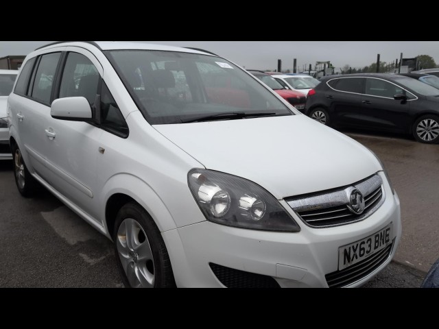BUY VAUXHALL ZAFIRA EXCLUSIV 2013 EXCLUSIV, Newark Motor Auctions