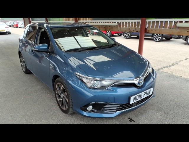 BUY TOYOTA AURIS DESIGN VVT-I HYBRID  2016 VVT-I DESIGN, Newark Motor Auctions
