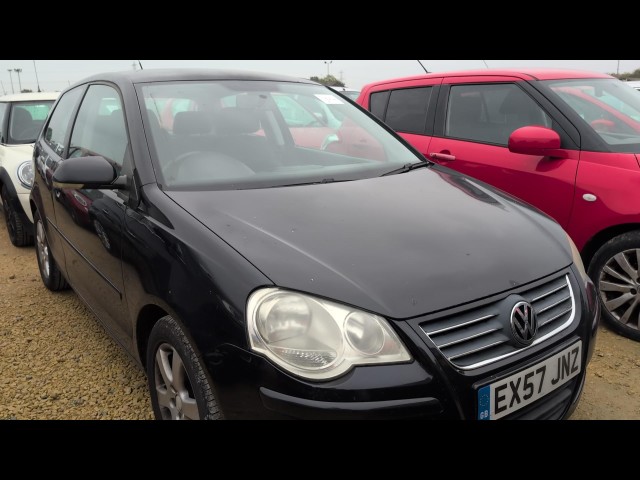 BUY VOLKSWAGEN POLO SPORT 105 2007 SPORT (103BHP), Newark Motor Auctions