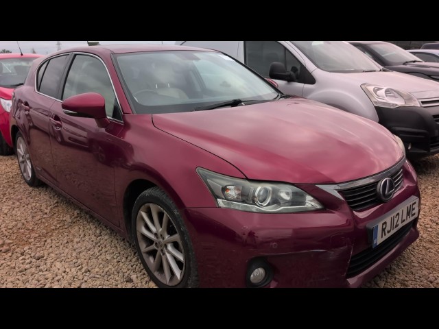 BUY LEXUS CT 200H SE-L CVT 2012 200H SE-L, Newark Motor Auctions