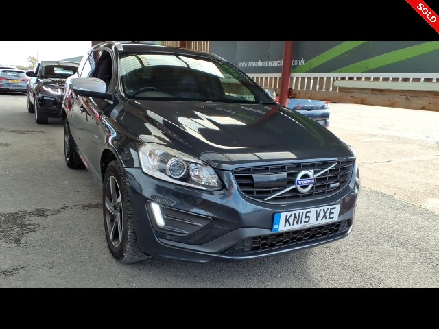 BUY VOLVO XC60 R-DESIGN LUX NAV D5 2015 D5 R-DESIGN LUX NAV AWD, Newark Motor Auctions