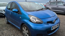 2010 TOYOTA AYGO BLUE VVT-I VVT-I BLUE 