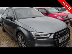 BUY AUDI A3 S LINE BLACK ED 35 TFS 2019 SPORTBACK TFSI S LINE BLACK EDITION, Newark Motor Auctions