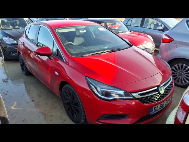 BUY VAUXHALL ASTRA DESIGN TURBO 2016 DESIGN, Newark Motor Auctions