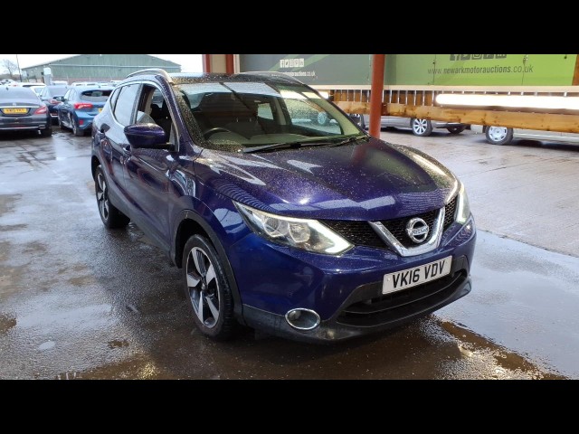 BUY NISSAN QASHQAI N-CONNECTA DCI 2016 N-CONNECTA DCI, Newark Motor Auctions