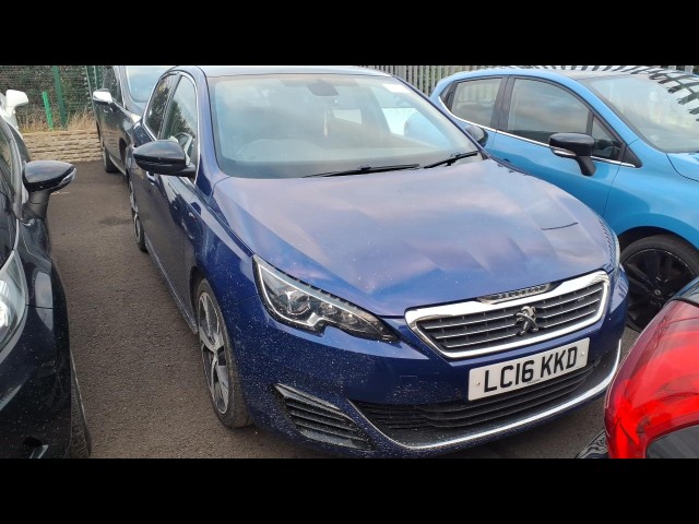 BUY PEUGEOT 308 GT HDI BLUE S/S AUTO 2016 BLUE HDI S/S GT, Newark Motor Auctions