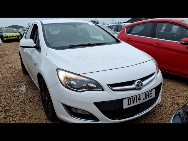 BUY VAUXHALL ASTRA SRI CDTI ECOFLEX S/ 2014 SRI CDTI ECOFLEX S/S, Newark Motor Auctions