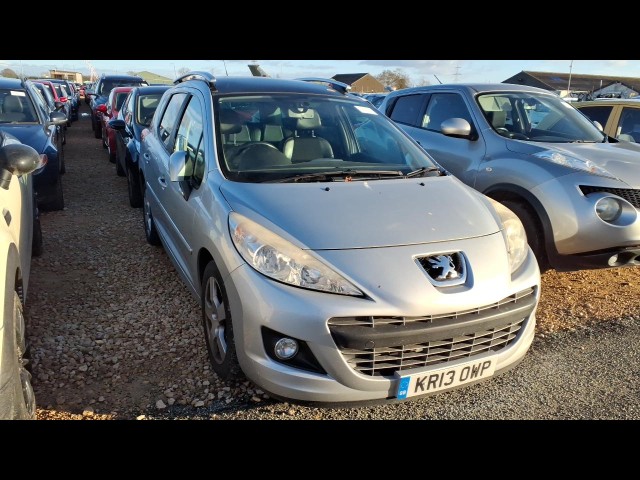 BUY PEUGEOT 207 ALLURE SW 2013 SW ALLURE, Newark Motor Auctions
