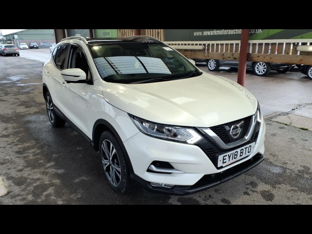 BUY NISSAN QASHQAI N-CONNECTA DCI CV 2018 N-CONNECTA DCI XTRONIC, Newark Motor Auctions