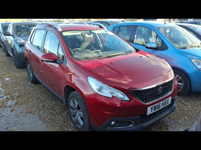 BUY PEUGEOT 2008 ACTIVE 2016 ACTIVE, Newark Motor Auctions