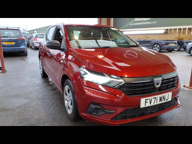BUY DACIA SANDERO ESSENTIAL SCE 2021 ESSENTIAL SCE, Newark Motor Auctions