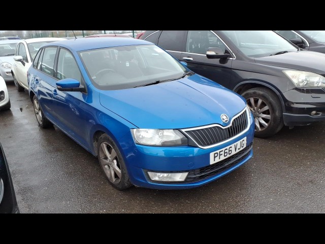 BUY SKODA RAPID SPACEBACK SE TECH T 2017 SPACEBACK SE TECH TDI, Newark Motor Auctions