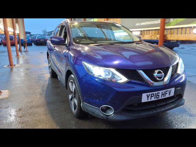 BUY NISSAN QASHQAI N-CONNECTA DCI 2016 N-CONNECTA DCI, Newark Motor Auctions