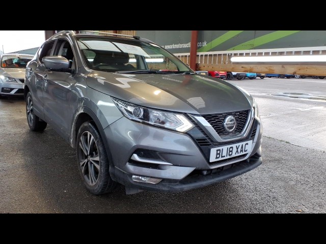 BUY NISSAN QASHQAI N-CONNECTA DCI 2018 N-CONNECTA DCI, Newark Motor Auctions