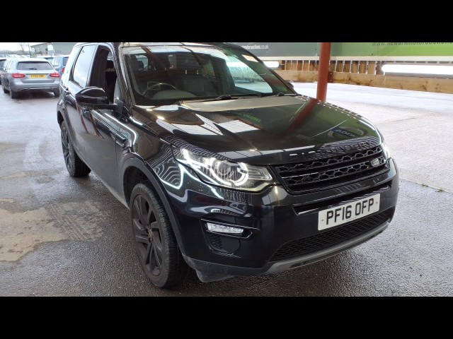 BUY LAND ROVER DISCO-Y SPORT BLACK HSE T 2016 TD4 HSE BLACK, Newark Motor Auctions