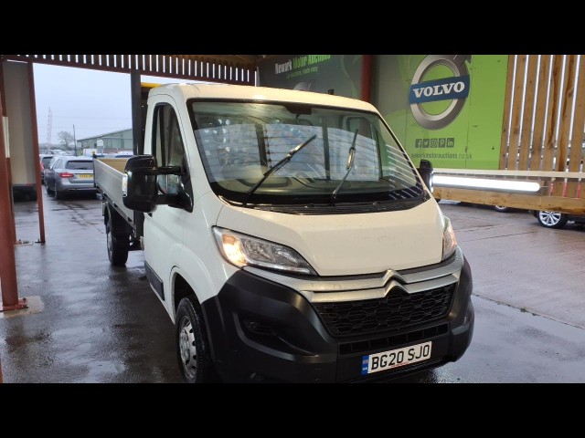 BUY CITROEN RELAY 35 L4 BLUEHDI S/S 2020 35 L4 DROPSIDE BLUEHDI S/S, Newark Motor Auctions