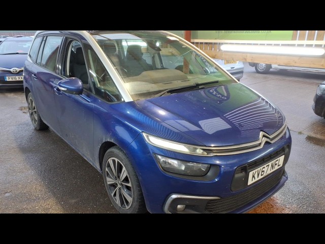 BUY CITROEN C4 GR PICASSO FEEL BLUHDI 2017 GRAND BLUEHDI FEEL S/S EAT6, Newark Motor Auctions