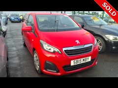 BUY PEUGEOT 108 ACTIVE 2015 ACTIVE, Newark Motor Auctions