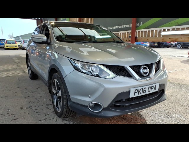 BUY NISSAN QASHQAI N-CONNECTA DIG-T 2016 N-CONNECTA DIG-T, Newark Motor Auctions