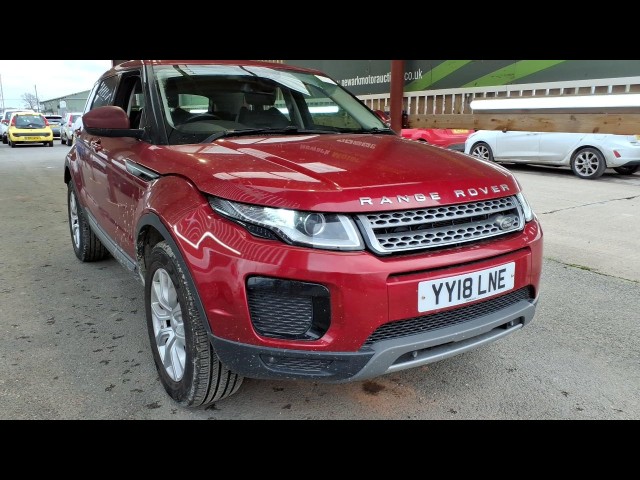 BUY LAND ROVER RANGE ROVER EVOQUE SE ED4 2018 ED4 SE, Newark Motor Auctions