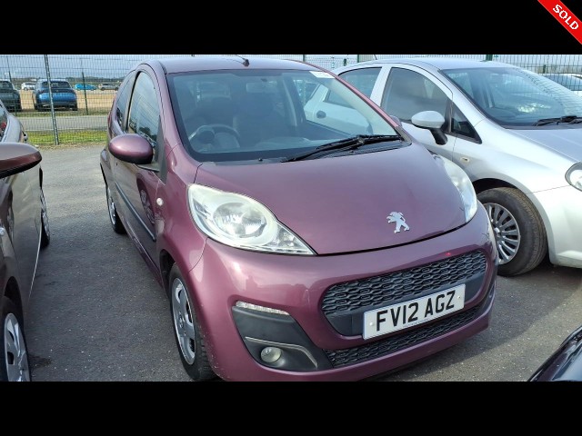 BUY PEUGEOT 107 ALLURE 2012 ALLURE, Newark Motor Auctions