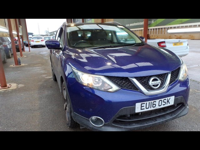 BUY NISSAN QASHQAI N-CONNECTA DIG-T 2016 N-CONNECTA DIG-T XTRONIC, Newark Motor Auctions