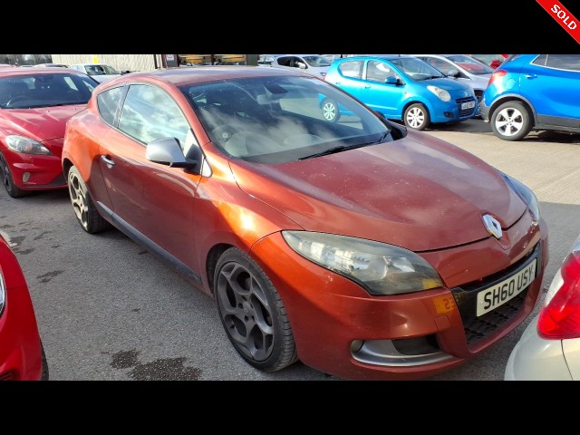 BUY RENAULT MEGANE GT DCI FAP 2010 GT DCI FAP, Newark Motor Auctions