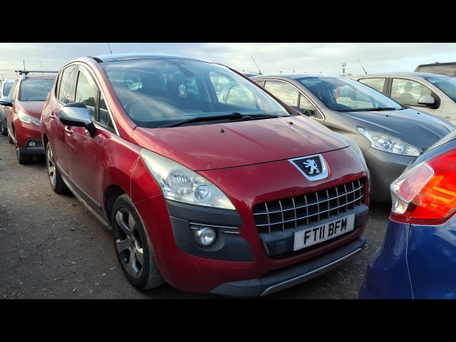 BUY PEUGEOT 3008 EXCLUSIVE 120 2011 EXCLUSIVE, Newark Motor Auctions