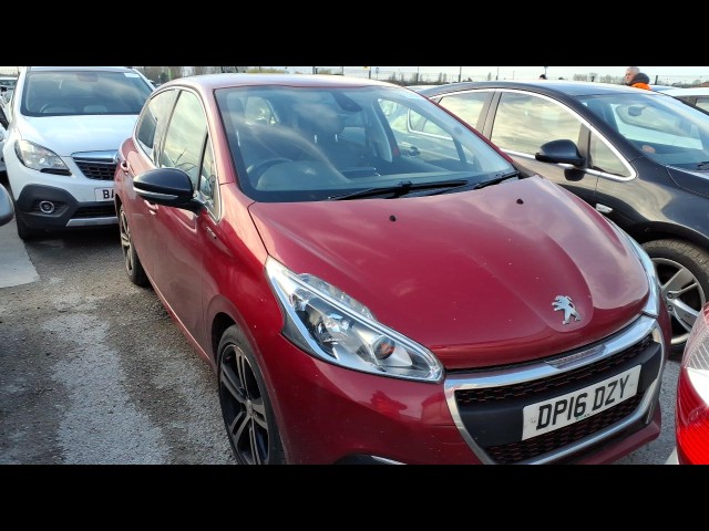 BUY PEUGEOT 208 GT LINE S/S 2016 S/S GT LINE, Newark Motor Auctions