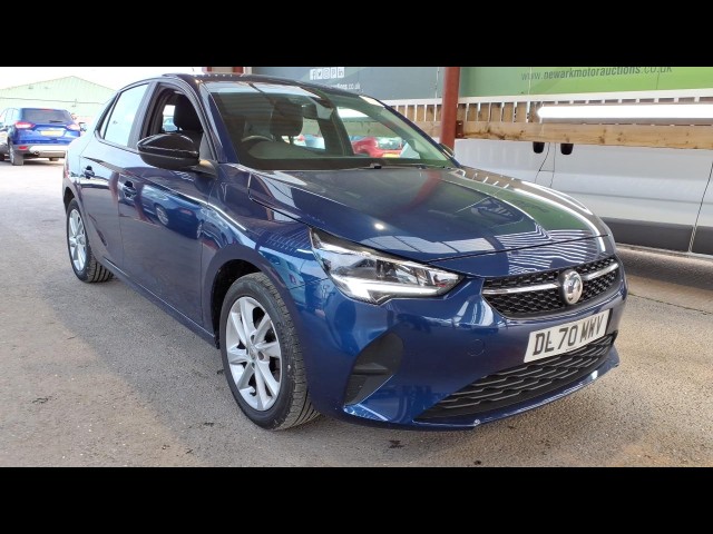 BUY VAUXHALL CORSA SE 2020 SE, Newark Motor Auctions