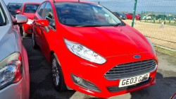 2013 FORD FIESTA TITANIUM TITANIUM 