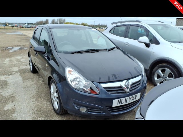 BUY VAUXHALL CORSA SXI 2011 SXI A/C, Newark Motor Auctions